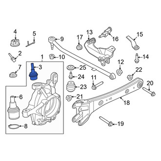 Ford OE - Front Upper Suspension Ball Joint