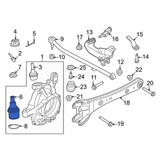 Ford OE - Front Lower Suspension Ball Joint