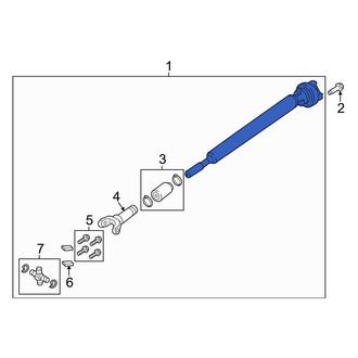Ford OE - Front Drive Shaft