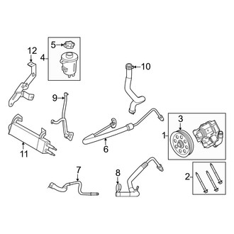 Ford OE - Steering Gear & Linkage - Pump & Hoses (6.8L / 7.3L)
