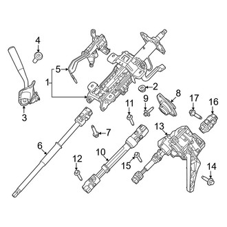 Ford OE - Steering Column Assembly (Manual Adjust)