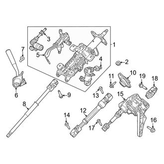 Ford OE - Steering Column Assembly (Power Adjust)