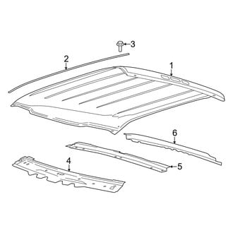 Ford OE - Cab - Roof & Components (SuperCab)