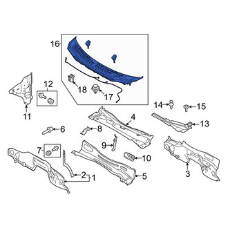 Ford OE - Cowl Cover