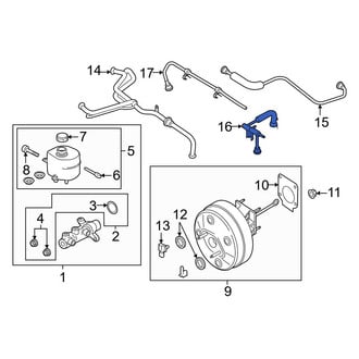 Ford OE - Brake Vacuum Hose