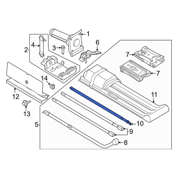 Floor Jack Handle