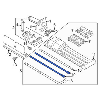 Ford OE - Floor Jack Handle