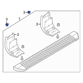 Ford OE - Running Board Nut