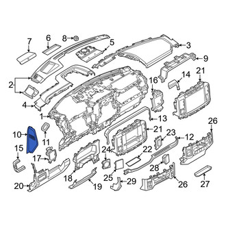 Ford OE - Right Instrument Panel Side Cover