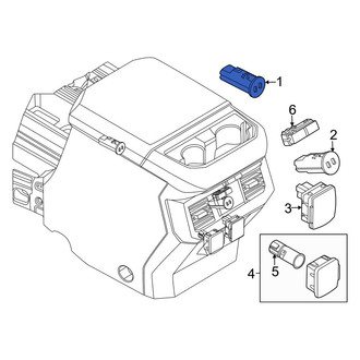 Ford OE - Front 12 Volt Accessory Power Outlet