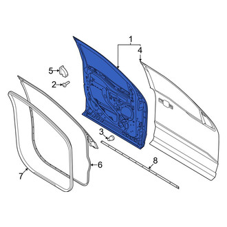 Ford OE - Front Right Door Shell