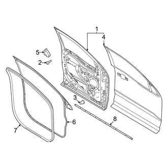 Ford OE - Front Door - Door & Components