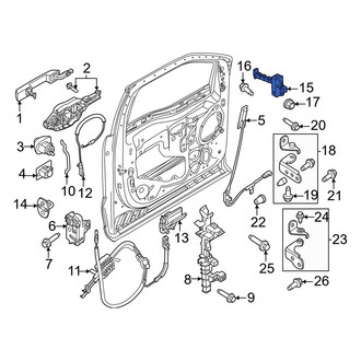 Ford OE - Front Door Check