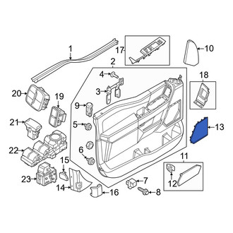 Ford OE - Front Speaker Cover
