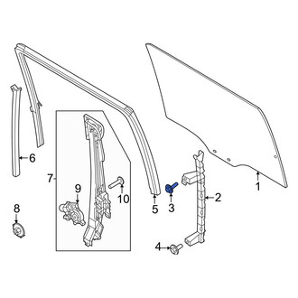 Ford OE - Window Regulator Bolt