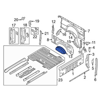 Ford OE - Rear Right Inner Wheel Housing Side Panel