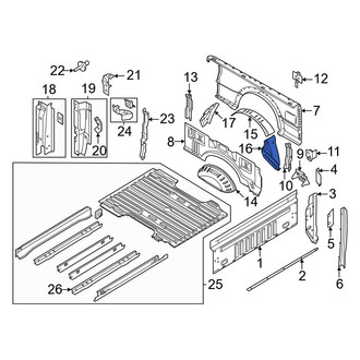 Ford OE - Wheel Housing Bracket