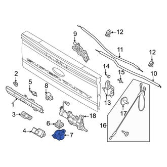 Ford OE - Rear Park Assist Camera Bracket