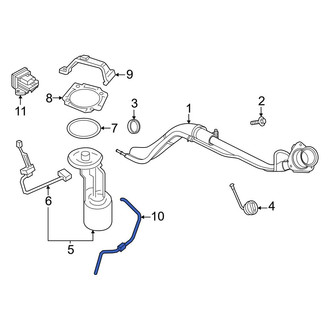 Ford OE - Evaporative Emissions System Lines