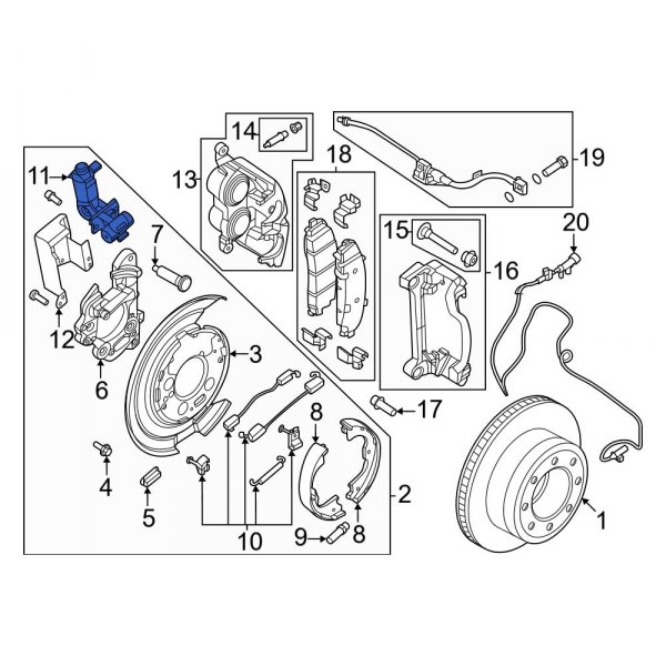 Parking Brake Actuator