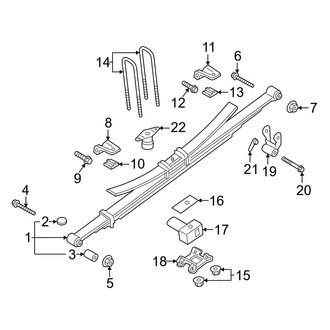 Ford OE - Rear Suspension - Suspension Components