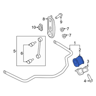 Ford OE - Rear Suspension Stabilizer Bar Bushing