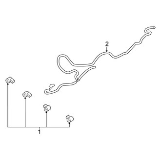 Ford OE - Rear Bumper - Electrical Components