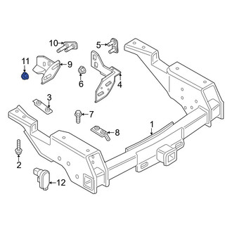 Ford OE - Trailer Hitch Nut