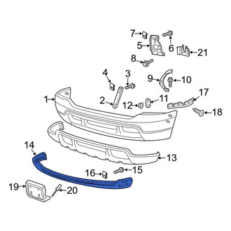Ford OE - Front Lower Valance Panel