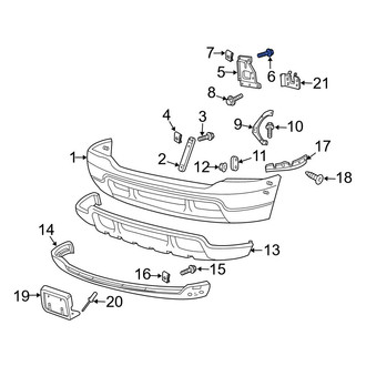 Ford OE - Bumper Impact Absorber Bolt