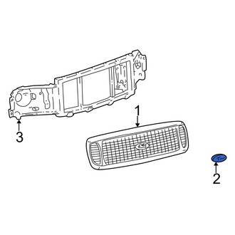 Ford OE - Front Grille Emblem