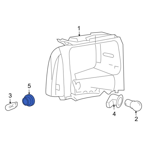 Side Marker Light Socket