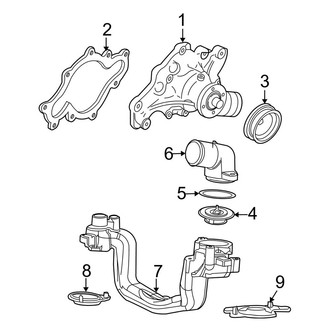 Ford OE - Cooling - Water Pump (5.4L)