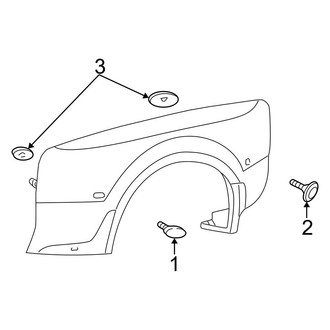 Ford OE - Rear Lamps - Side Marker Lamps