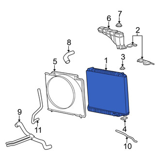 Ford OE - Radiator
