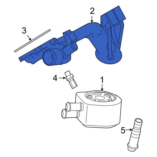 Engine Oil Filter Adapter