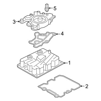 Ford OE - Cooling - Oil Cooler (Cab & Chassis - Crew Cab / Cab & Chassis - Conventional 6.0L)