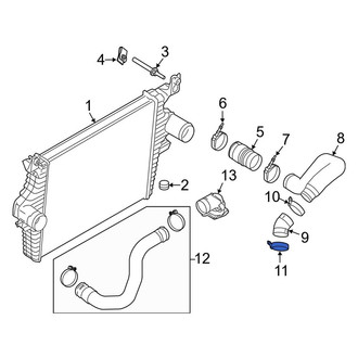 Ford OE - Intercooler Pipe Clamp