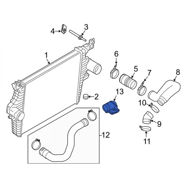 Fuel Injection Throttle Body Cover