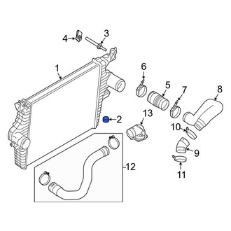 Ford OE - Intercooler Insulator