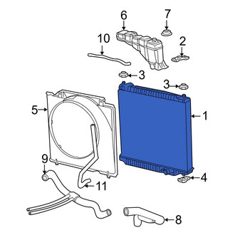 Ford OE - Radiator