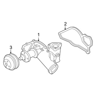 Ford OE - Cooling - Water Pump