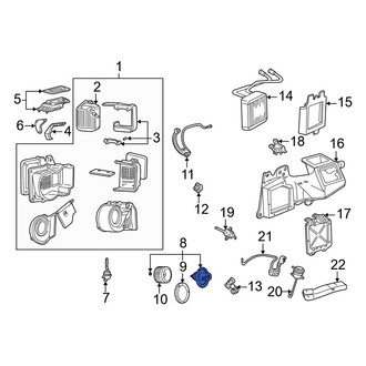 Ford OE - HVAC Blower Motor