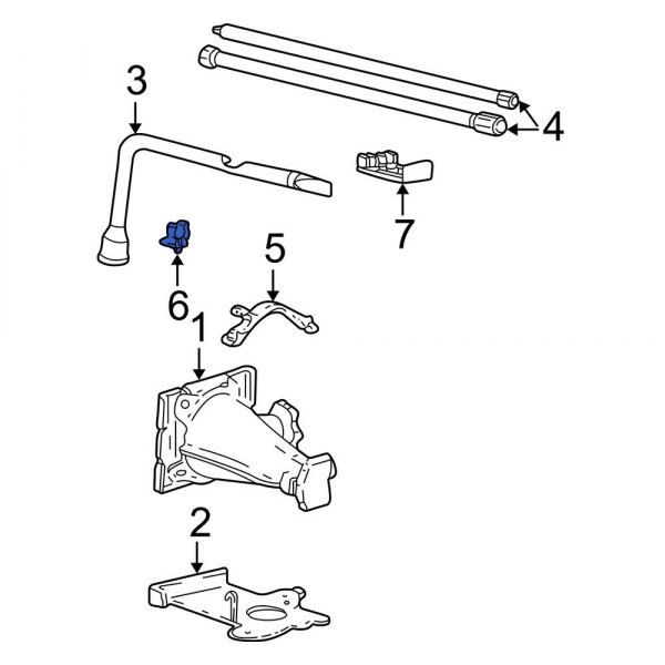 Floor Jack Handle Clip