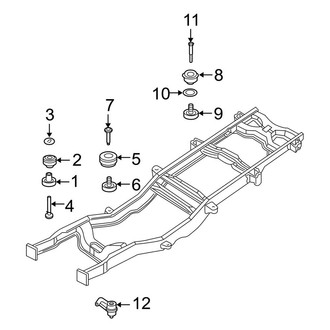Ford OE - Frame & Components (Body Mounting)