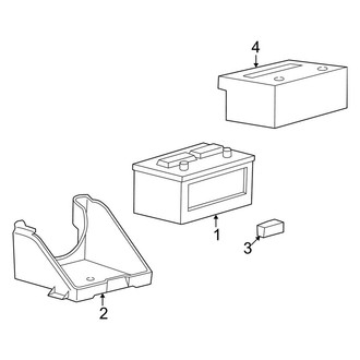 Ford OE - Electrical - Battery