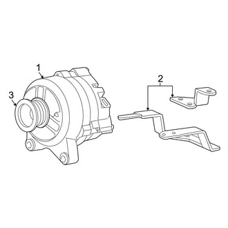 Ford OE - Electrical - Alternator (6.8L)