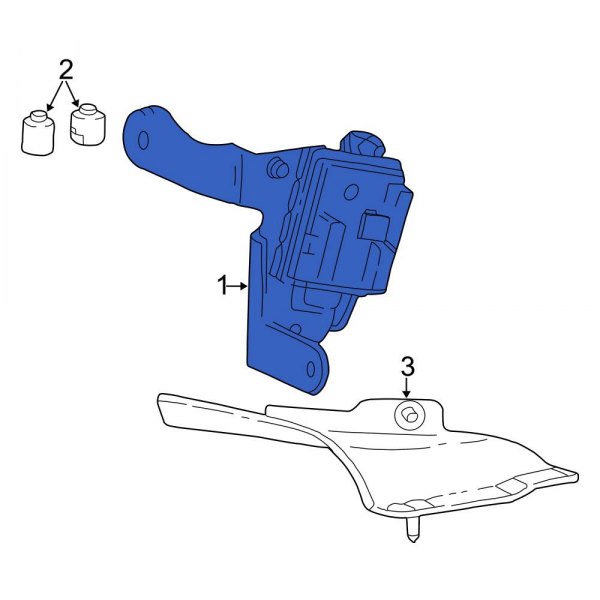 Ford OE 5C7Z2C219B ABS Control Module