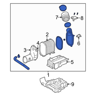 Ford OE - Air Filter and Housing Assembly
