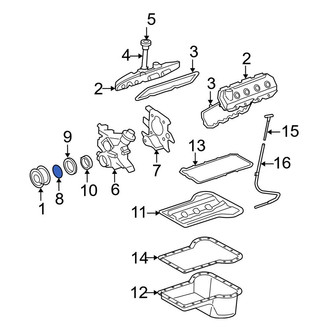 Ford OE - Front Engine Crankshaft Seal